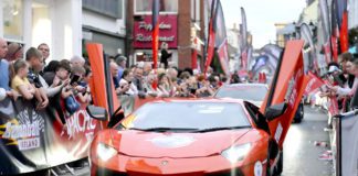 Record number of Lamborghinis coming to Galway for Cannonball 2023