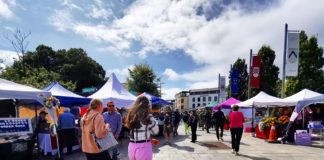 Tiny Traders Village extending stay in Eyre Square