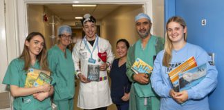 Portiuncula Hospital gifted 400 books as part of Read Mór initiative galway daily news read mór initiative at portiuncula hospital