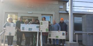 Clean up begins on problem field near ‘rat infested’ estate galway daily news loughrea estate residents protesting dumping in field causing rats