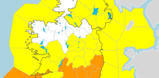 Galway weather warning today as Storm Agnes arrives galway daily news storm agnes map of ireland by met éireann