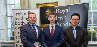 University of Galway student wins prestigious Hamilton Prize galway daily news dmytro lyubka university of galway student winning award