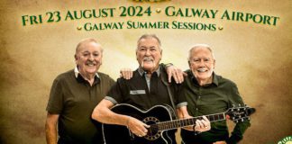 The Wolfe Tones announced for Galway Airport Summer Sessions galway daily news wolfe tones galway airport gig poster for 2024