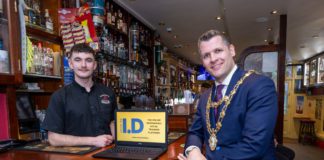 Mayor Eddie Hoare launches Show Me I.D Winter campaign urging vigilance from retail and hospitality sectors