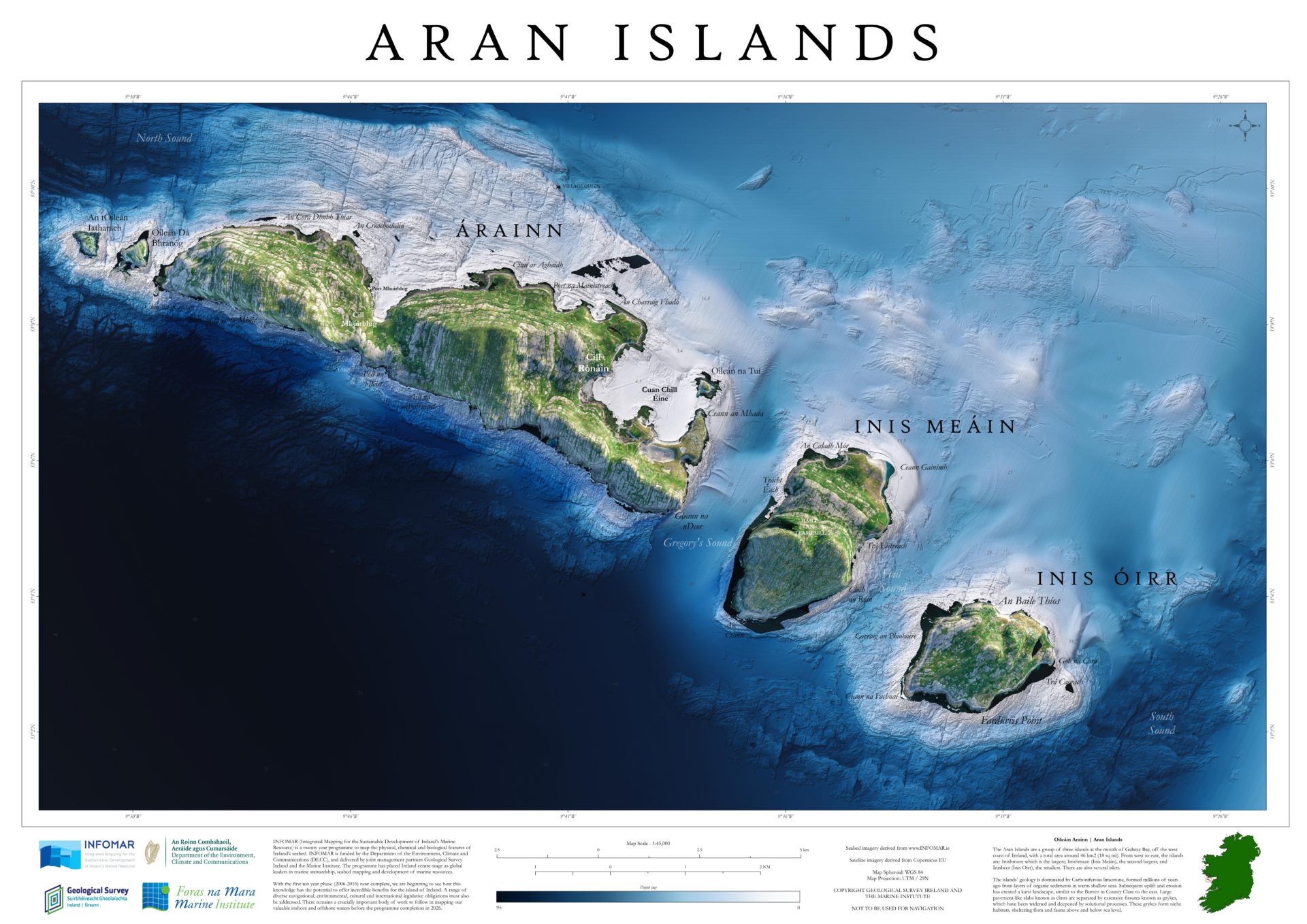 Stunning New Maps Show Aran Islands Waters In Unprecedented Detail 