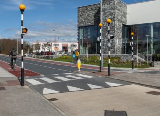10 week lane closure for Bóthar Stiofáin Cycle Network works Galway Daily news Plans for new cycling and pedestrian infrastructure in Knocknacarra