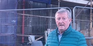 Refurbishment works begin on Portumna Courthouse galway daily news sean canney at portumna courthouse