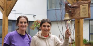 Young university student supported through struggle with cancer