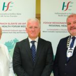 Cllr Michael Kilcoyne, Tony Canavan and Cllr Ciaran Brogan