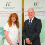 Cllr Donna McGettigan and Tony Canavan