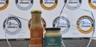 Galway-Based Producer, BuilÃn Blasta Celebrates Success at the 2024 Blas na hÉireann Awards