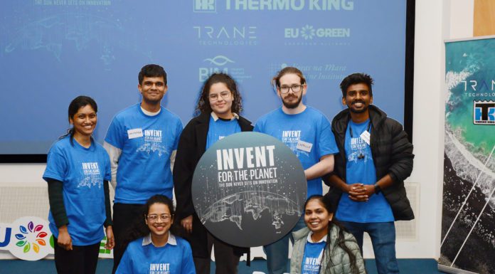 Galway students create plastic brick for affordable house building in poor countries