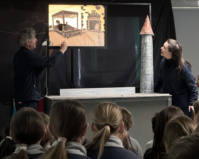 2. Clann Lir by Branar visiting schools in the Gaeltacht for Seachtain na Gaeilge