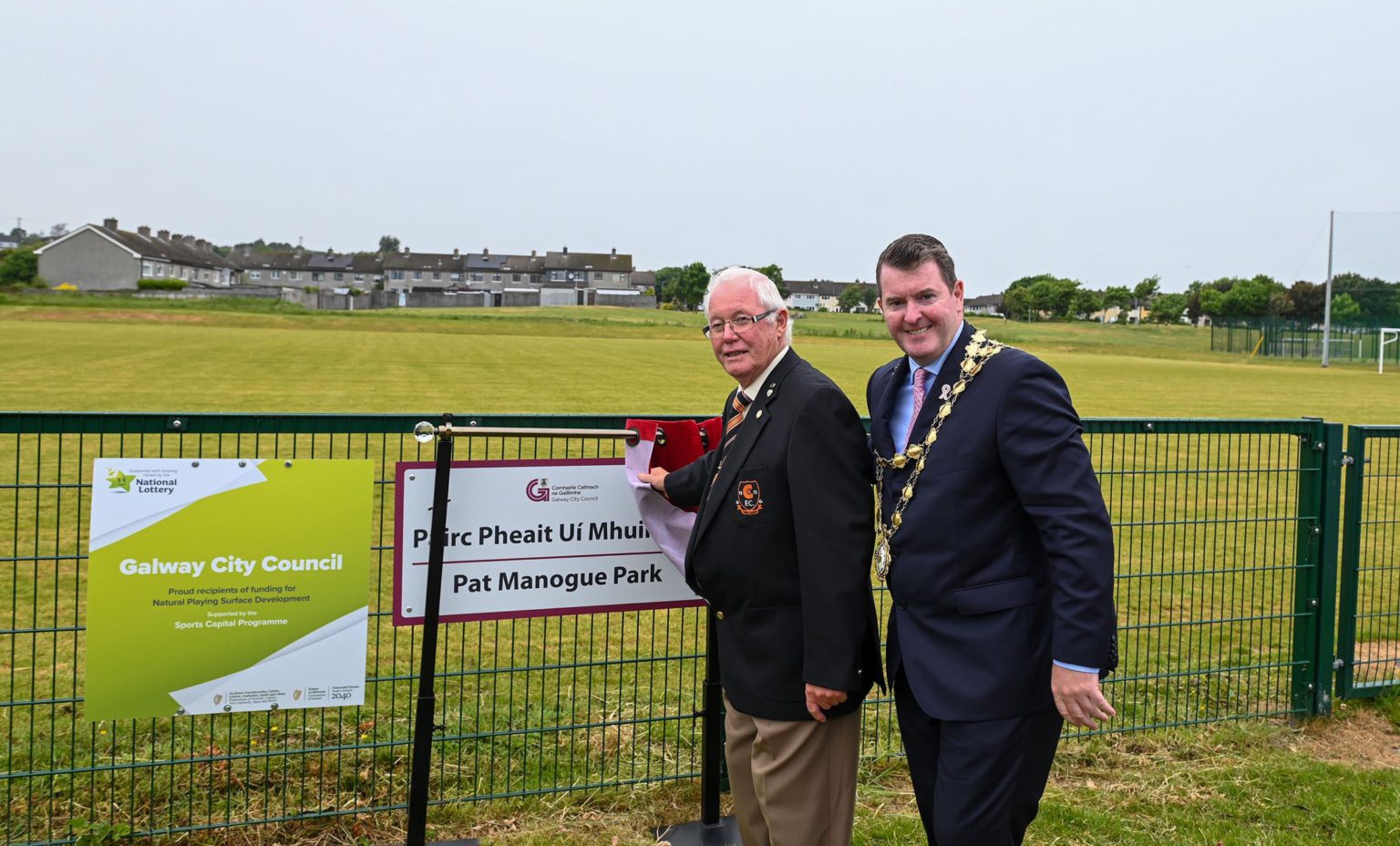 New Galway City football pitch named in honour of local hero - Galway Daily