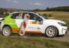 Raferty charges her way into Irish motorsport history with Opel in Electric Rally Cup