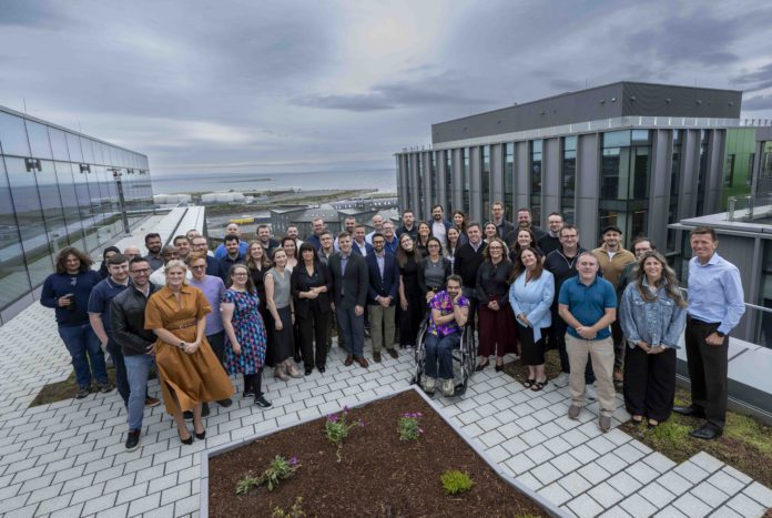 Datavant adds more than 40 people to Irish team. Pictured is the Irish team in Galway with US executive team